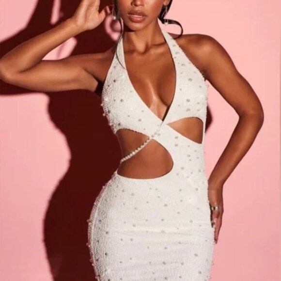 Oh Polly White Mini Dress - Picture 5 of 7